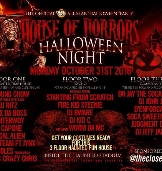 Hot 97 All Star Halloween Party - House of Horrors