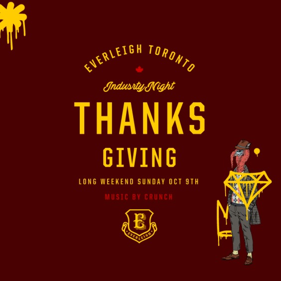 Thanksgiving Long Weekend Sunday