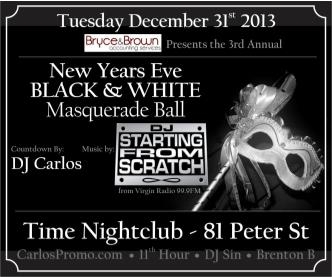 Black and White Masquerade Ball