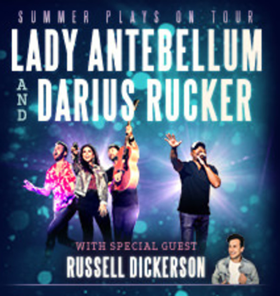 Lady Antebellum & Darius Rucker Summer Plays On Tour