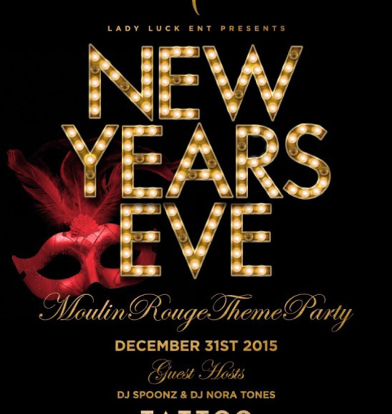 New Years Eve: Moulin Rouge Theme