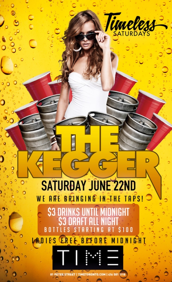 TIMELESS SATURDAYS | The Kegger