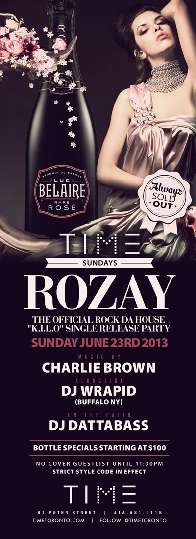 TIME SUNDAYS presents ROZAY | The Belaire Affair
