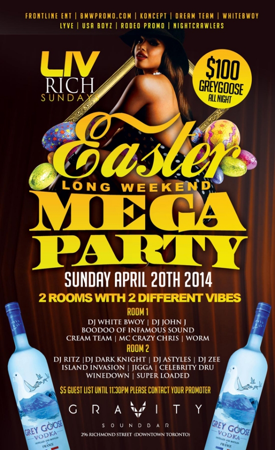 LIV RICH SUNDAYS EASTER LONG WEEKEND