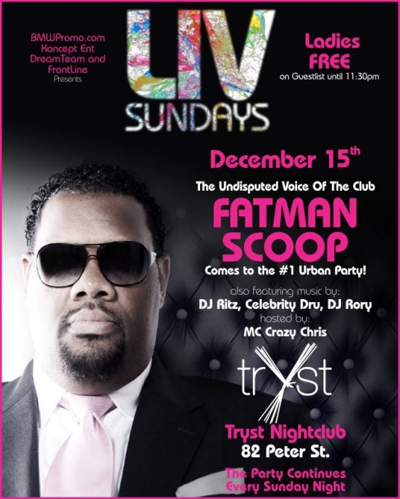 LIVE FROM NYC WORLD FAMOUS MC FATMAN SCOOP
