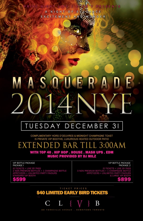 Masquerade New Years 2014
