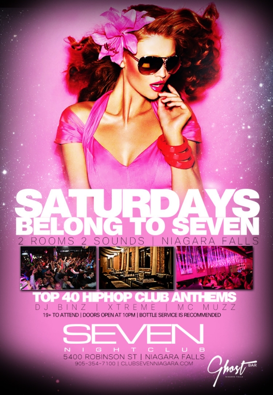 Saturdays Belong To Seven Niagara Falls
