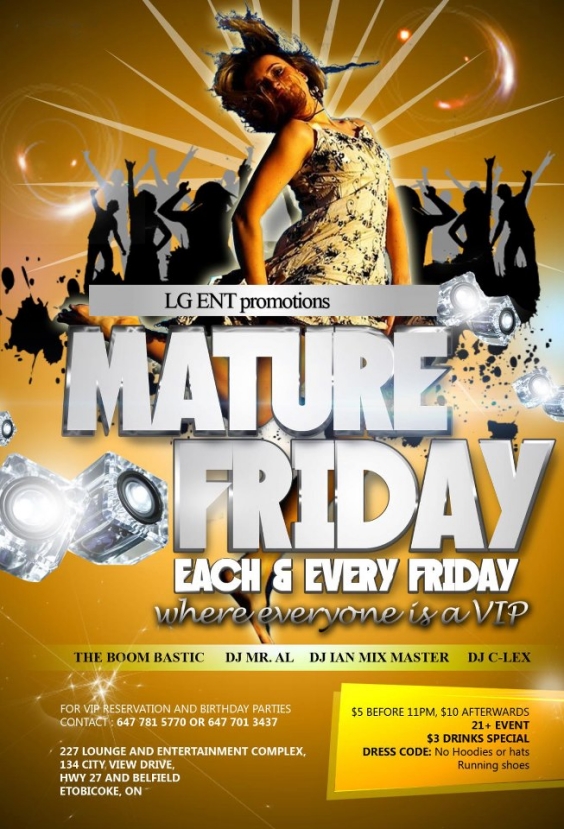 MATURITY FRIDAYS