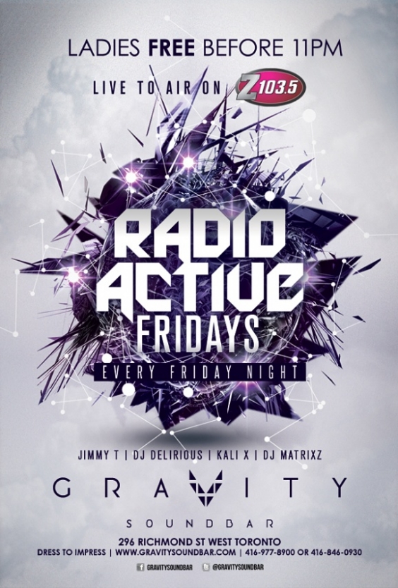 RADIO ACTIVE FRIDAYS