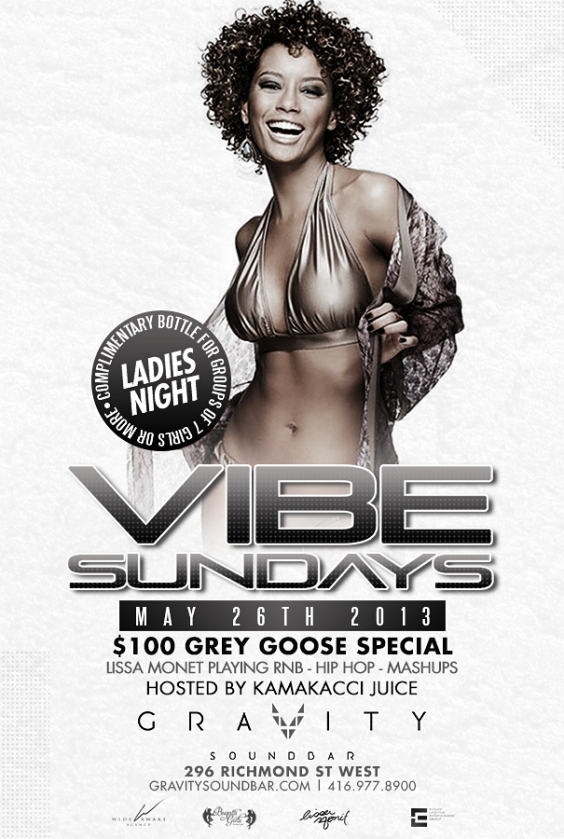 VIBE SUNDAYS @ GRAVITY SOUNDBAR NIGHTCLUB