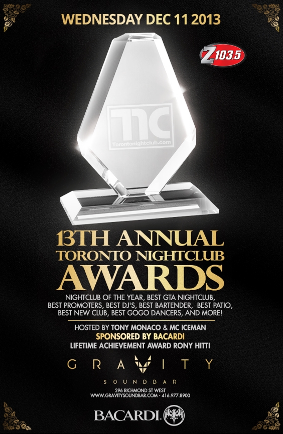 TORONTO NIGHTCLUB AWARDS