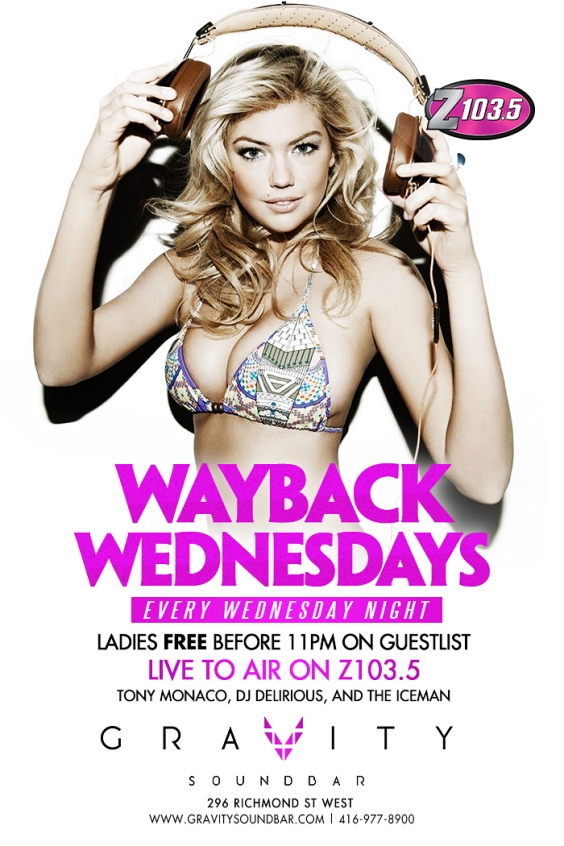 WAYBACK WEDNESDAYS LIVE TO AIR ON Z103.5