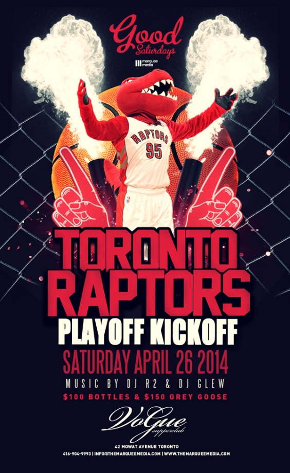TORONTO RAPTORS PLAYOFF KICKOFF | GOOD SATURDAYS
