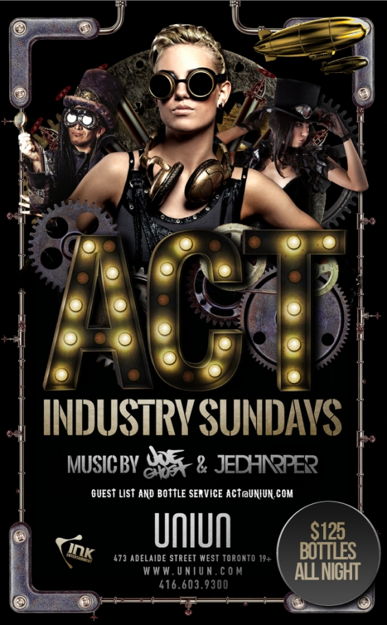 ACT Industry Sundays @ UNIUN Nightclub