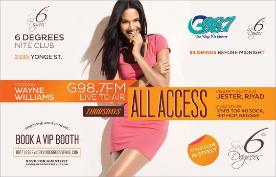 G 98.7 All Access Thursday