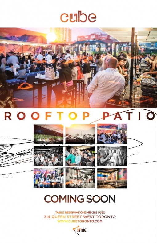 Roof Top Patio inside Cube