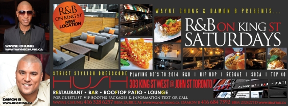 R&b On King Street | HUSH LOUNGE | Every Saturday