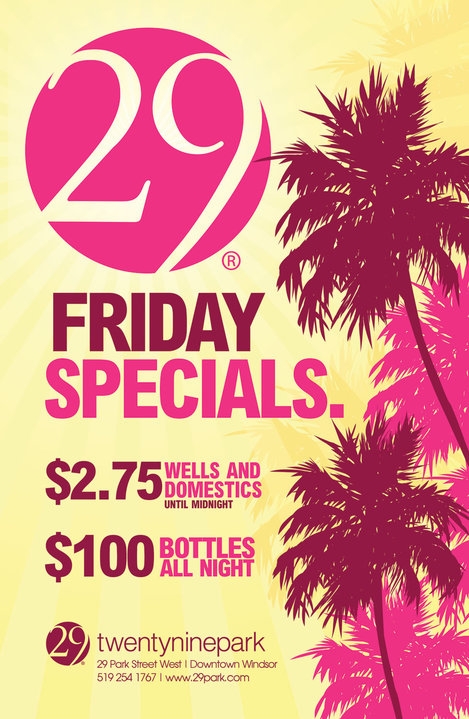 29 Park Fridays