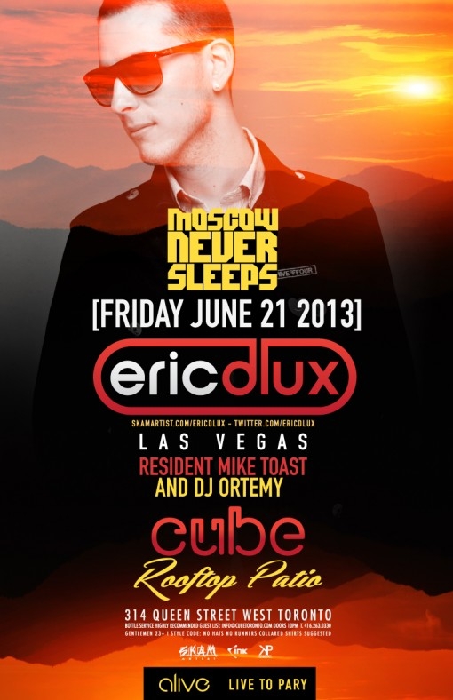 ERIC DLUX (Las Vegas) @ CUBE
