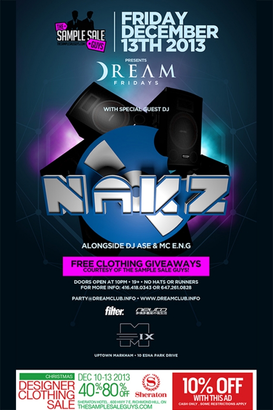 Dream Fridays - DJ NAKZ
