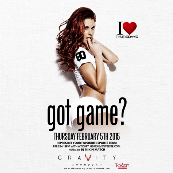 I LOVE THURSDAYS - GOT GAME?