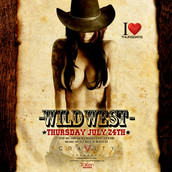 I LOVE THURSDAYS - WILD WEST