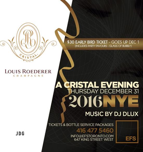 A Cristal Evening 2016 NYE