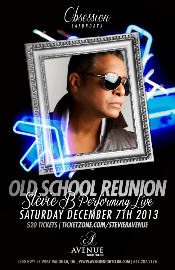 STEVIE B PERFORMING LIVE SAT DEC 7TH AT AVENUE NIGHTCLUB