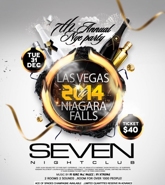 Nye Niagara Falls at Club Seven