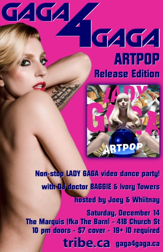 GAGA 4 GAGA -- ARTPOP Release Edition -- LADY GAGA Video Dance Party