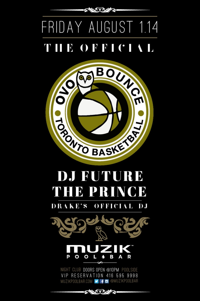 club crawlers drake ovo party flyer