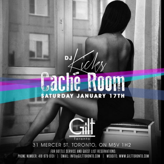 Dj Kicks at Gilt this #SaturdayNight