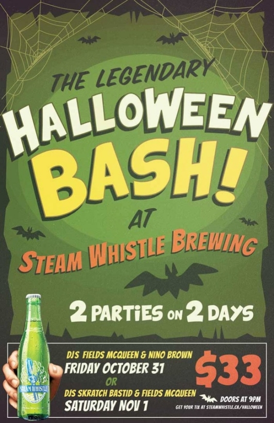 The Legendary Halloween Bash!