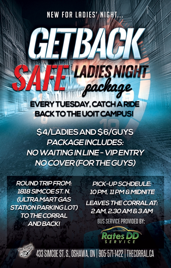 Ladies' Night/Get Back Safe