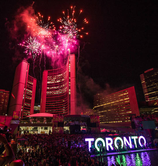 Nathan Phillips Square New Year's Eve