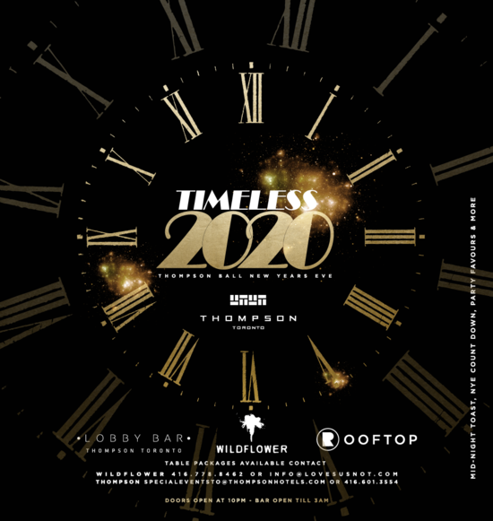 Thompson Ball NYE 2020 and Grand Closing Party