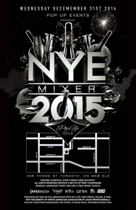 New Year's Eve Pop Up Mixer