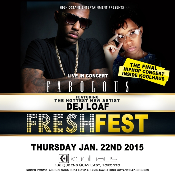 Live in Concert: FABOLOUS Feat. Dej Loaf