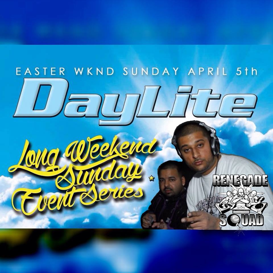 DAYLITE Toronto's Long Weekend Sunday DayTime Event Series Savoy