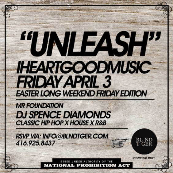 iheartgoodmusic Easter Long Weekend Friday