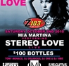 Mia Martina performing STEREO LOVE live with Z103.5 at Mansion Toronto!