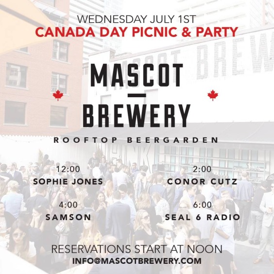 Mascot Brewery Canada Day Picnic & Party