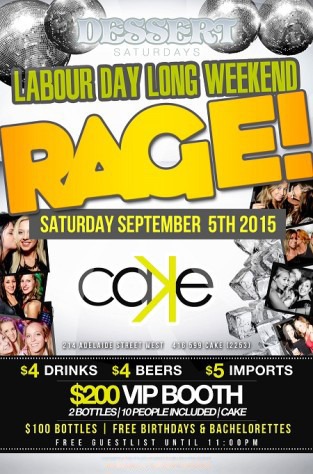 Labour Day Long Weekend Rage