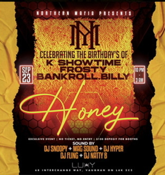 HONEY 🍯    at LUXY-