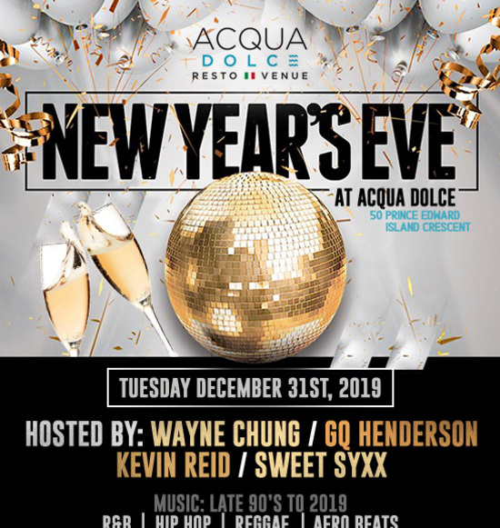 NYE at Acqua Dolce