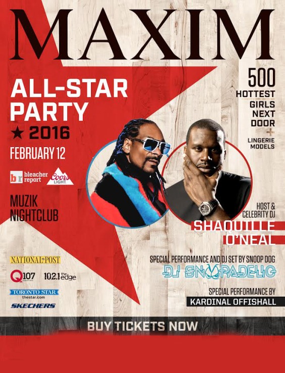 Maxim All Star Party