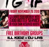 TGIF | FREE Birthdays | $100 Bottles & Booths