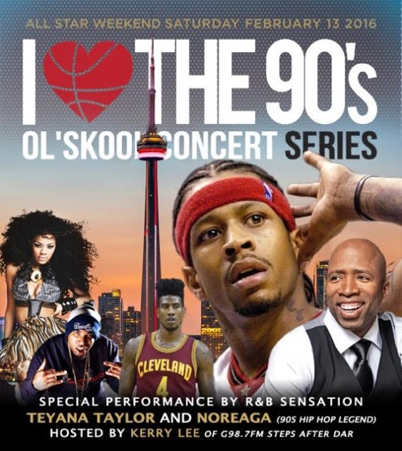 Allen Iverson Hosts I Love The 90's Concert Series