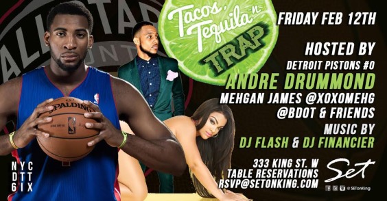 All Star Weekend Tacos Tequila and Trap