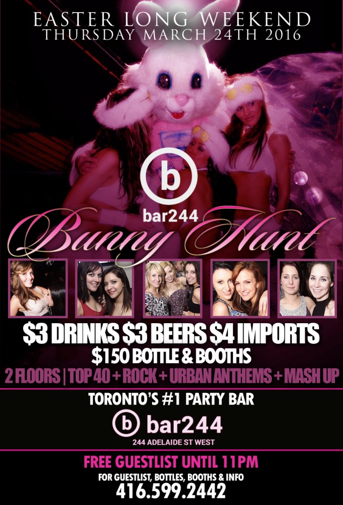 easter club flyer